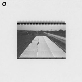 アートメモ帳-Large Frame Garden on Truck Farm Near San Angelo, Texas
 - ラッセル リー Memo.