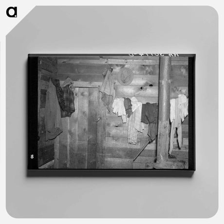 アートパネル-Interior View of Donald Heath's Residence
 - ラッセル リー Canvas.