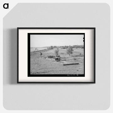 Scene at Webbers Falls, Muskogee County, Oklahoma
 - ラッセル リー Poster.