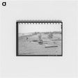 アートメモ帳-Scene at Webbers Falls, Muskogee County, Oklahoma
 - ラッセル リー Memo.