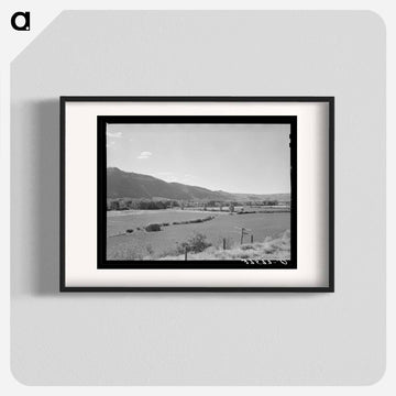 Valley of the Uncompahgre River, Ouray County, Colorado
 - ラッセル リー Poster.