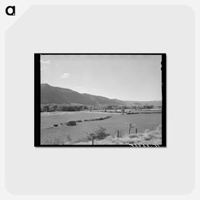 アートポストカード-Valley of the Uncompahgre River, Ouray County, Colorado
 - ラッセル リー Postcard.