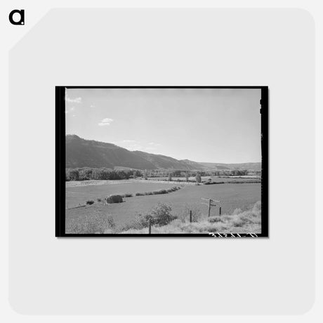 アートポストカード-Valley of the Uncompahgre River, Ouray County, Colorado
 - ラッセル リー Postcard.