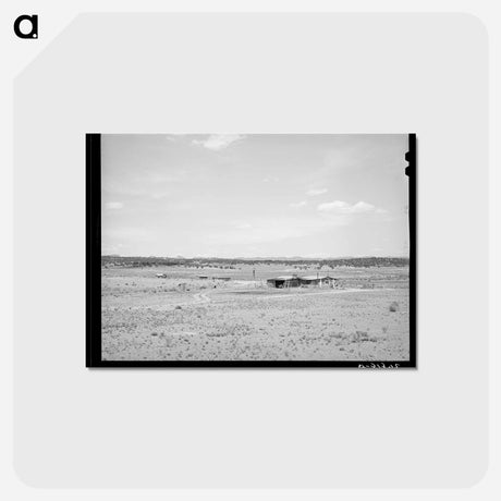 アートポストカード-Rancher's Home, Pie Town, New Mexico
 - ラッセル リー Postcard.