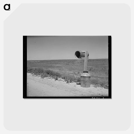 アートポストカード-Mailbox, Canyon County, Idaho
 - ラッセル リー Postcard.