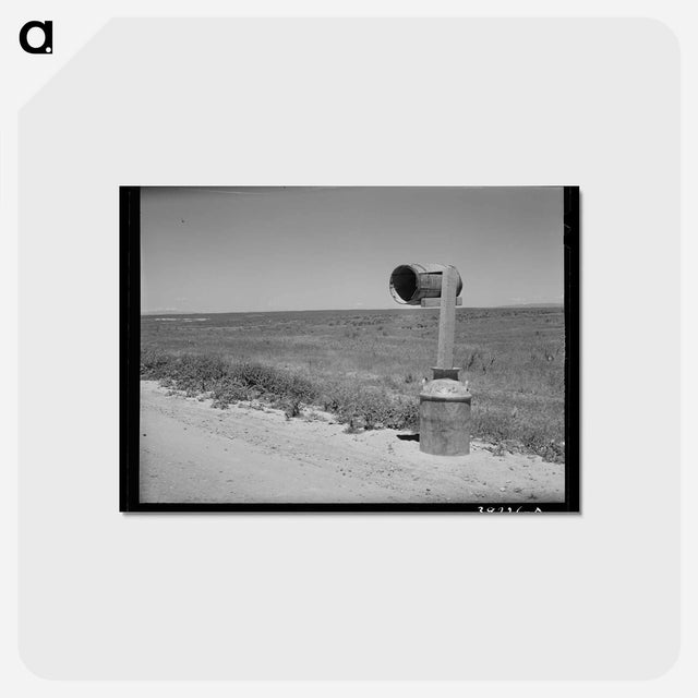 アートポストカード-Mailbox, Canyon County, Idaho
 - ラッセル リー Postcard.