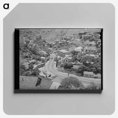 アートパネル-Bisbee Highway Panorama
 - ラッセル リー Canvas.