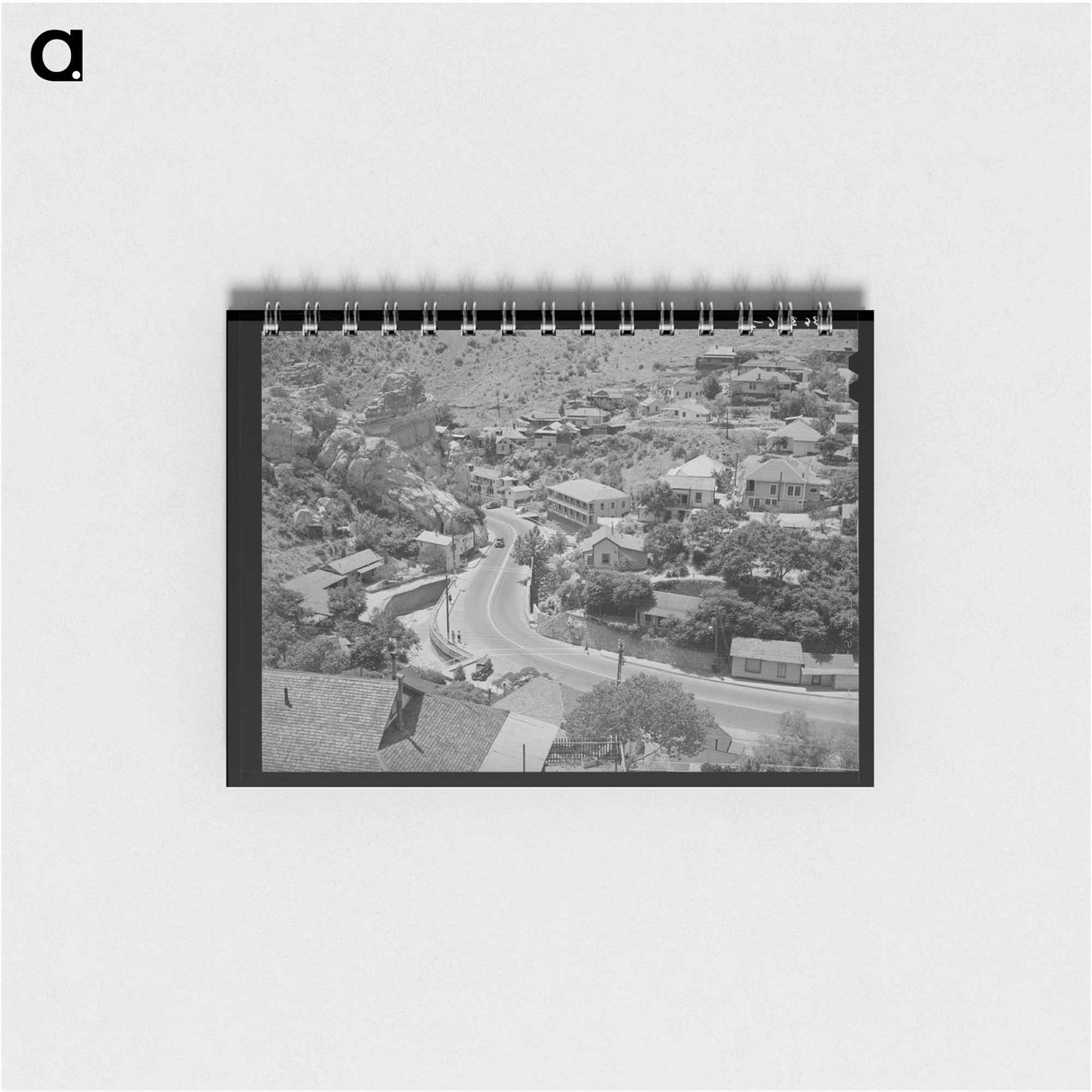 アートメモ帳-Bisbee Highway Panorama
 - ラッセル リー Memo.