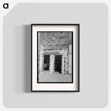 Barbershop, San Antonio, Texas
 - ラッセル リー Poster.