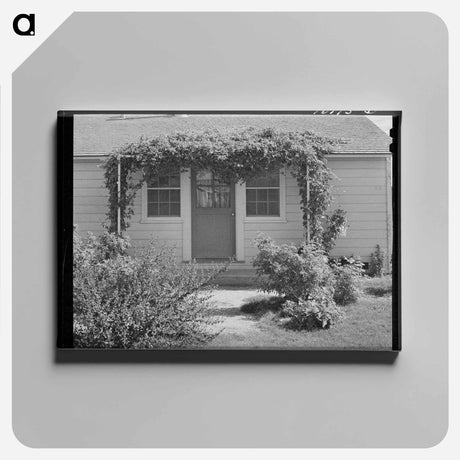 アートパネル-Farm Workers' Housing, Yakima, Washington
 - ラッセル リー Canvas.
