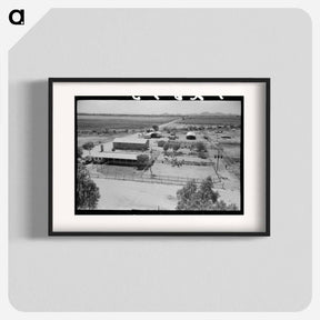 アートポスター-Casa Grande Valley Farms, Pinal County, Arizona
 - ラッセル リー Poster.