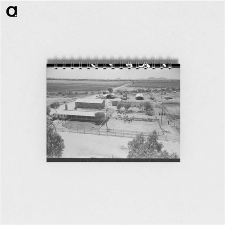 アートメモ帳-Casa Grande Valley Farms, Pinal County, Arizona
 - ラッセル リー Memo.