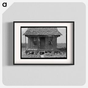アートポスター-Sharecropper Cabin, New Madrid County, Missouri
 - ラッセル リー Poster.