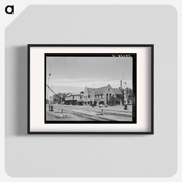 Railroad Station, Wellington, Kansas
 - ラッセル リー Poster.