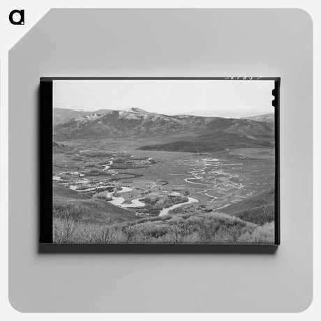アートパネル-Yampa Valley, Routt County, Colorado
 - ラッセル リー Canvas.