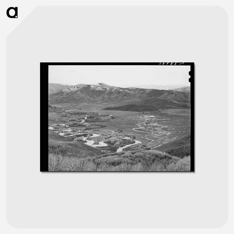 アートポストカード-Yampa Valley, Routt County, Colorado
 - ラッセル リー Postcard.