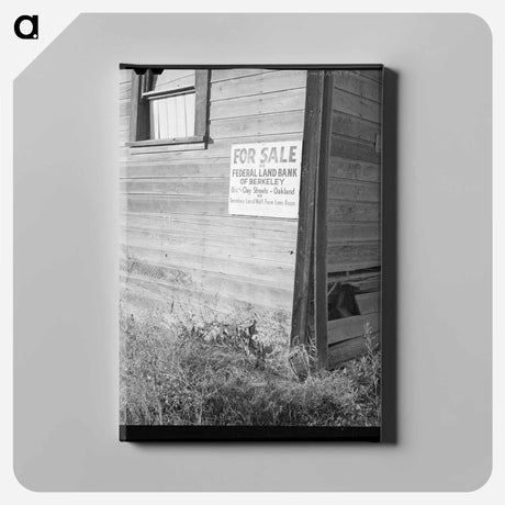 アートパネル-Sign, Placer County, California
 - ラッセル リー Canvas.