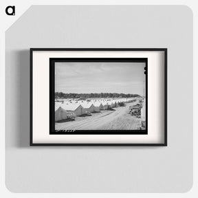 アートポスター-Migratory Farm Labor Camp, Athena, Oregon
 - ラッセル リー Poster.
