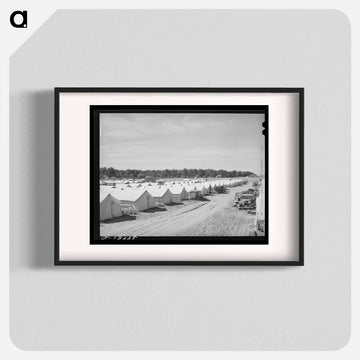 Migratory Farm Labor Camp, Athena, Oregon
 - ラッセル リー Poster.