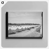 アートパネル-Migratory Farm Labor Camp, Athena, Oregon
 - ラッセル リー Canvas.