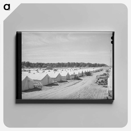 アートパネル-Migratory Farm Labor Camp, Athena, Oregon
 - ラッセル リー Canvas.