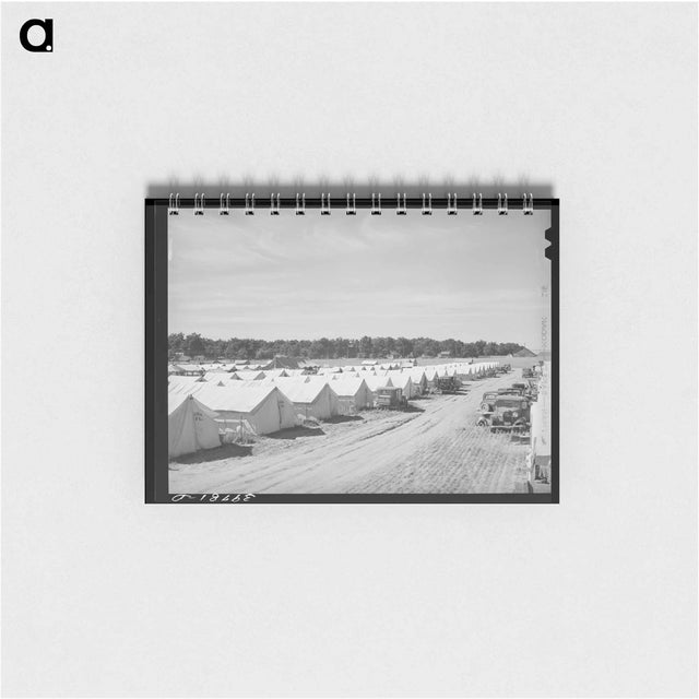 アートメモ帳-Migratory Farm Labor Camp, Athena, Oregon
 - ラッセル リー Memo.