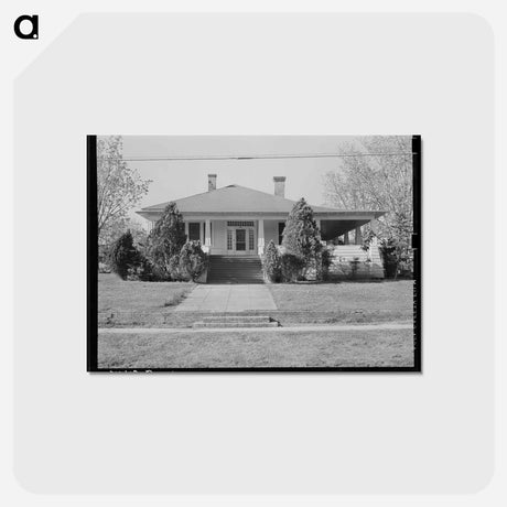 アートポストカード-Residence, San Augustine, Texas
 - ラッセル リー Postcard.