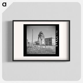 アートポスター-Bell Tower, Des Lacs, North Dakota
 - ラッセル リー Poster.