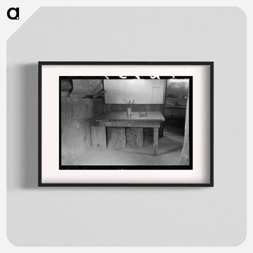 Woman in Adobe House, Pie Town, New Mexico
 - ラッセル リー Poster.