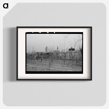 Farmhouse and Yard, Pine Area, New Jersey
 - ラッセル リー Poster.