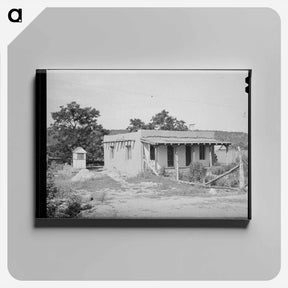 アートパネル-Adobe House and Covered Well, Penasco, New Mexico
 - ラッセル リー Canvas.