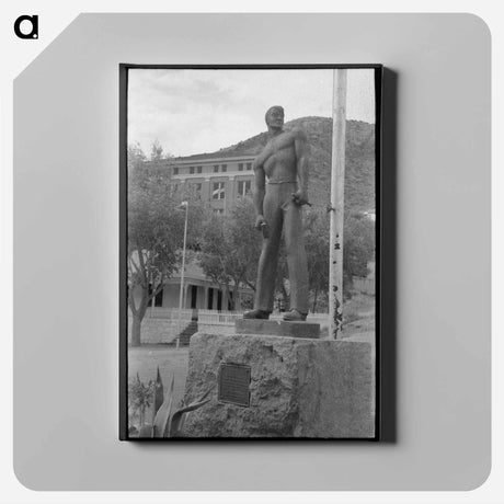 アートパネル-Bisbee Miners Monument
 - ラッセル リー Canvas.