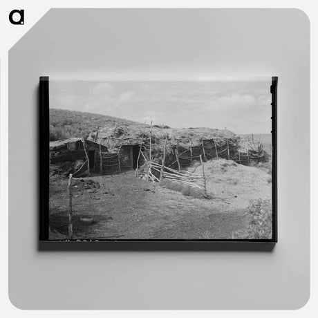 アートパネル-Barn on William Huravitch Farm
 - ラッセル リー Canvas.