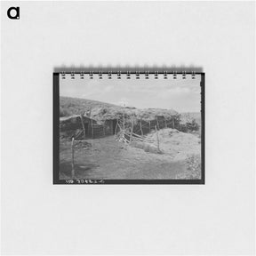 アートメモ帳-Barn on William Huravitch Farm
 - ラッセル リー Memo.