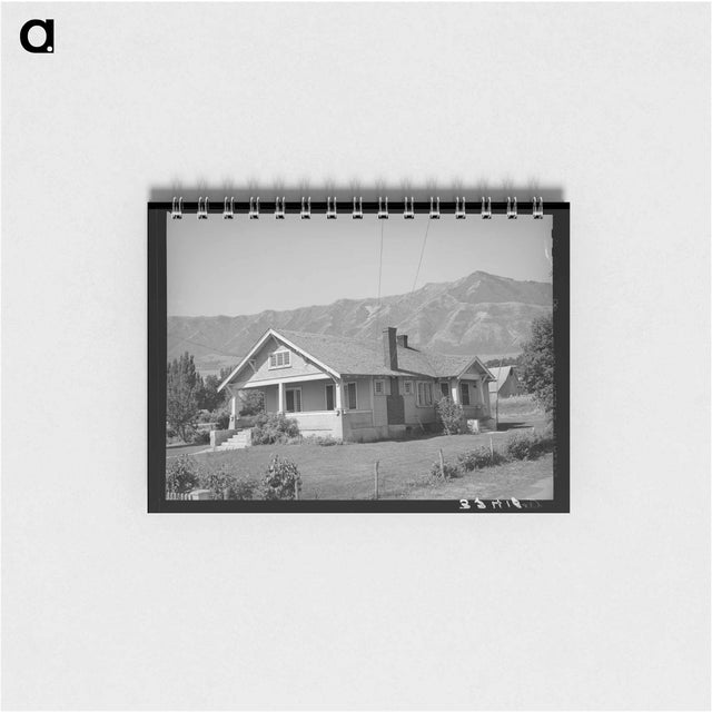アートメモ帳-House of the Major of Mendon, Utah
 - ラッセル リー Memo.