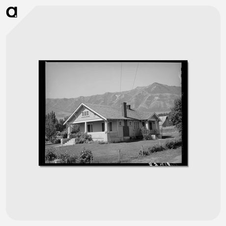 アートポストカード-House of the Major of Mendon, Utah
 - ラッセル リー Postcard.