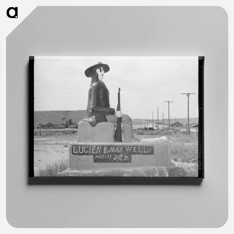 アートパネル-Cimarron, New Mexico
 - ラッセル リー Canvas.