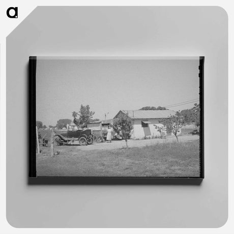アートパネル-Home of FSA Rehabilitation Borrower, Maricopa County, Arizona
 - ラッセル リー Canvas.