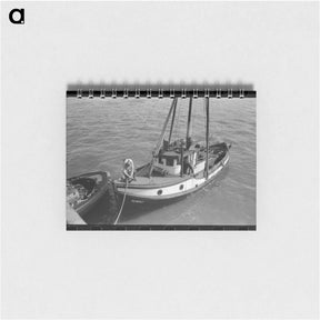 アートメモ帳-Fishing Boat at Columbia River Packing Association, Astoria
 - ラッセル リー Memo.