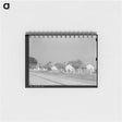 アートメモ帳-Houses on Cane Plantation near New Roads, Louisiana
 - ラッセル リー Memo.