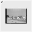アートポストカード-Houses on Cane Plantation near New Roads, Louisiana
 - ラッセル リー Postcard.