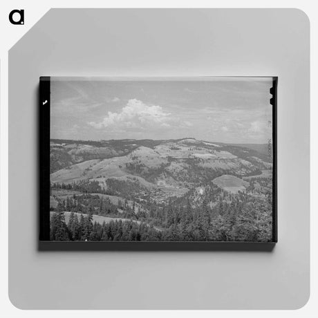 アートパネル-Orofino, Idaho
 - ラッセル リー Canvas.