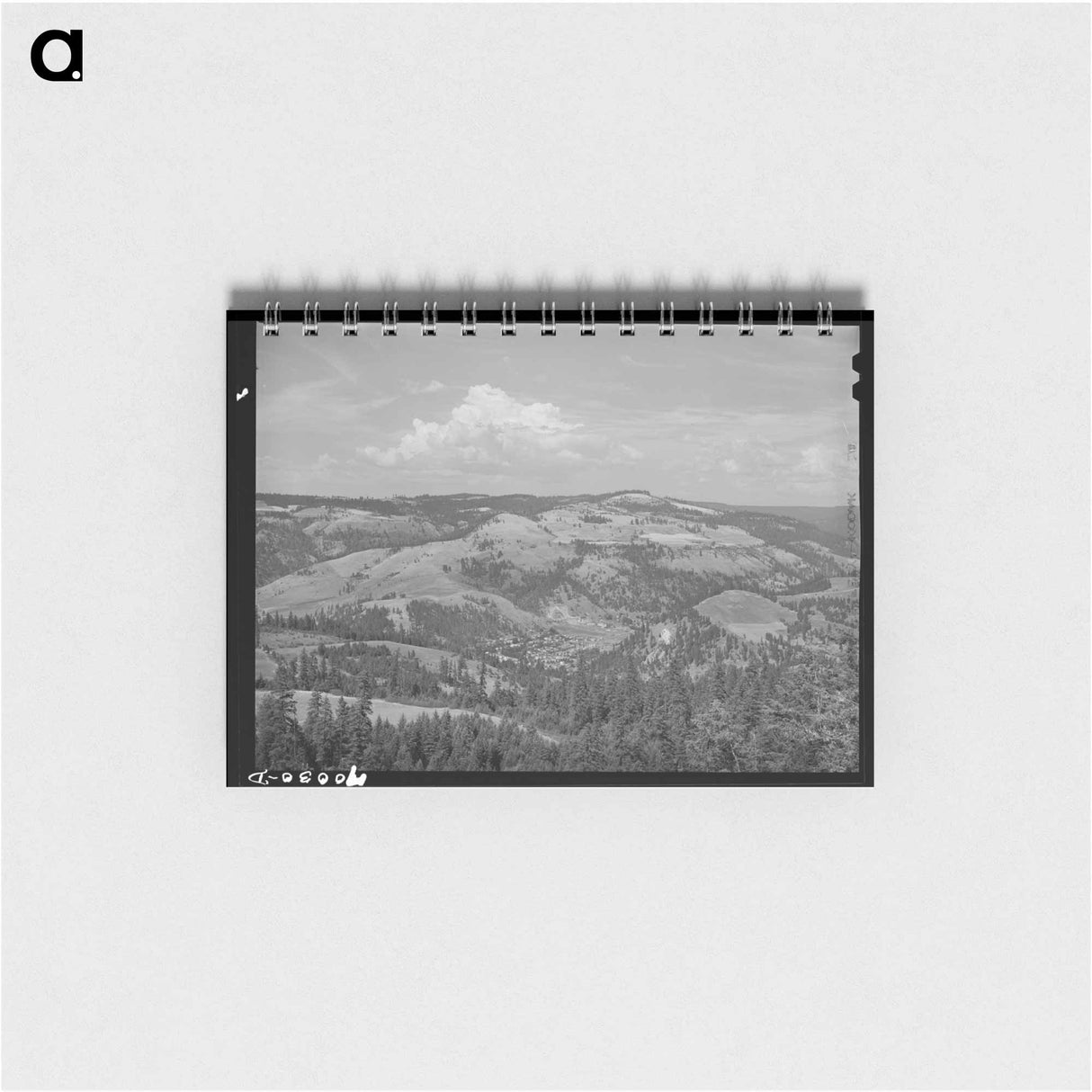 アートメモ帳-Orofino, Idaho
 - ラッセル リー Memo.