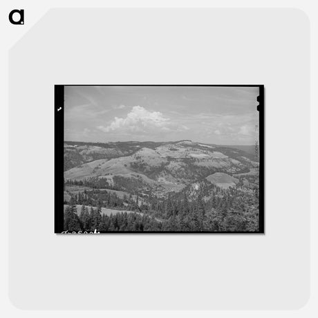 アートポストカード-Orofino, Idaho
 - ラッセル リー Postcard.