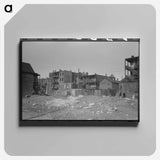 アートパネル-Chicago Tenement
 - ラッセル リー Canvas.