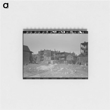 アートメモ帳-Chicago Tenement
 - ラッセル リー Memo.