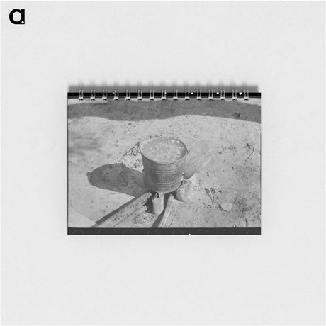 アートメモ帳-Preparing Corn for Tortillas, Santa Maria, Texas
 - ラッセル リー Memo.