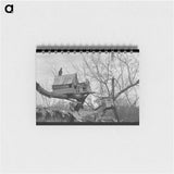 アートメモ帳-Pigeon Cote of Mexican Farmer near Combes, Texas
 - ラッセル リー Memo.