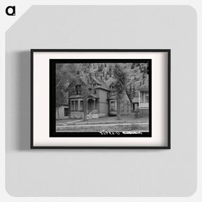 アートポスター-Old Residence, Telluride, Colorado
 - ラッセル リー Poster.