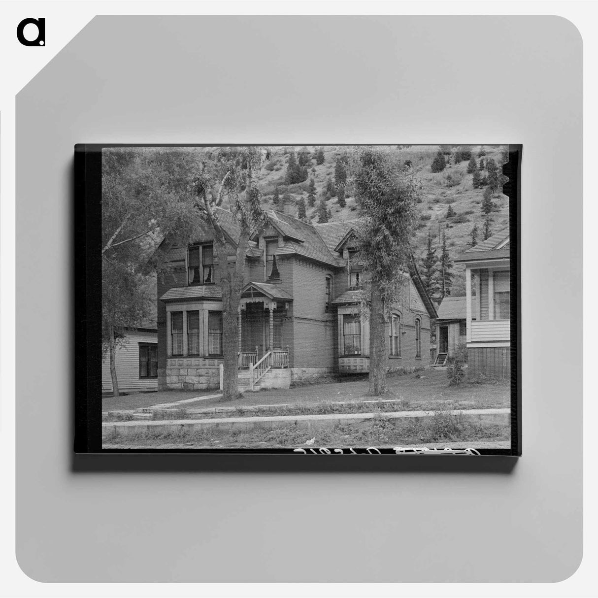 アートパネル-Old Residence, Telluride, Colorado
 - ラッセル リー Canvas.